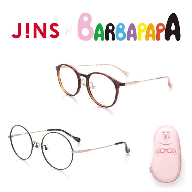 【JINS】泡泡先生聯名款眼鏡(金屬/膠框)