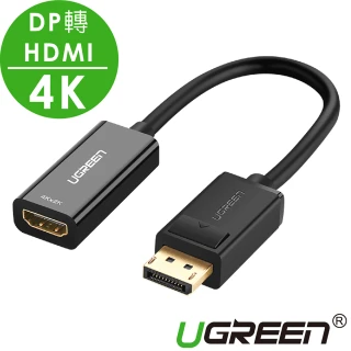 【綠聯】DP轉HDMI轉換器/DisplayPort to HDMI轉換器 4K旗艦版