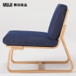 【MUJI 無印良品】LD兩用沙發椅(棉丹寧/藍色/大型家具配送)