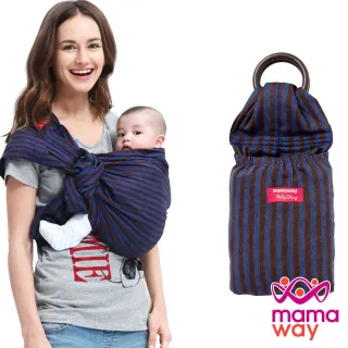 【mamaway 媽媽餵】藍莓布朗尼育兒哺乳背巾