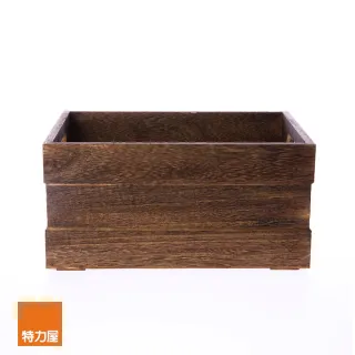 【特力屋】可堆疊桐木箱-小27x19x13.5公分