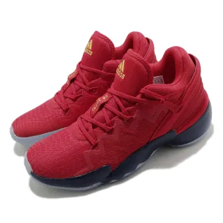 【adidas 愛迪達】籃球鞋 D.O.N. Issue 2 GCA 男鞋 愛迪達 Marvel 漫威 NBA球星 紅 藍(FZ1448)