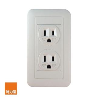 【特力屋】雙連附接地廚房專用插座