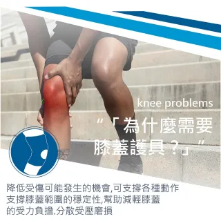 【康得適】X型加壓護膝(VU-01登山健行 X型雙帶加壓護膝)