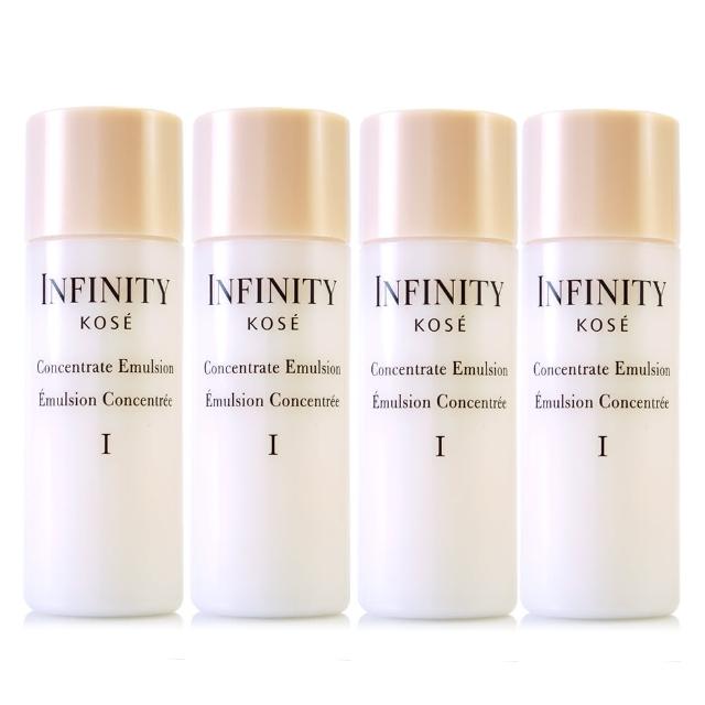 【KOSE 高絲】INFINITY無限肌緻澄光精潤乳33ml*4(正統公司貨)