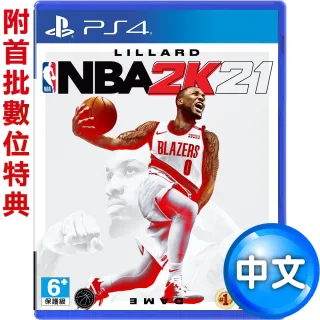 【SONY 索尼】PS4 NBA 2K21(–中英文合版)