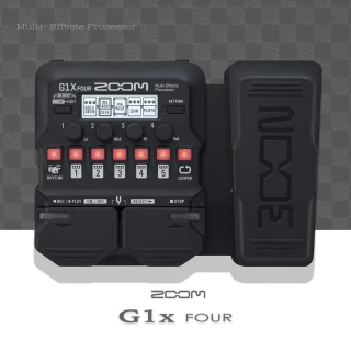 【ZOOM】G1X-Four/電吉他綜合效果器/原廠公司保固貨(Zoom-g1x-four)
