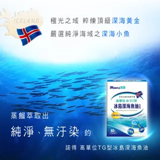 【諾得】高單位TG型冰島深海魚油軟膠囊120粒x3盒