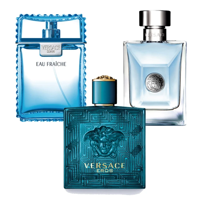 【VERSACE 凡賽斯】雲淡風輕+經典男+艾諾斯•愛神(5ml 3入組合 公司貨)