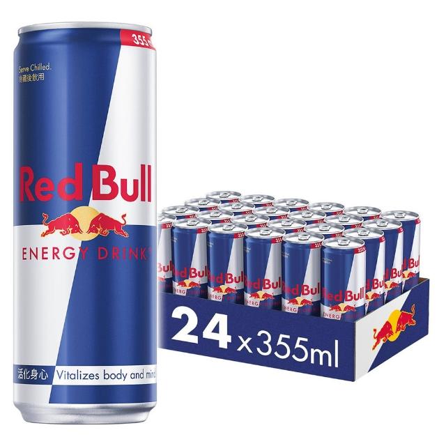 【Red Bull】紅牛能量飲料 355ml 24罐/箱