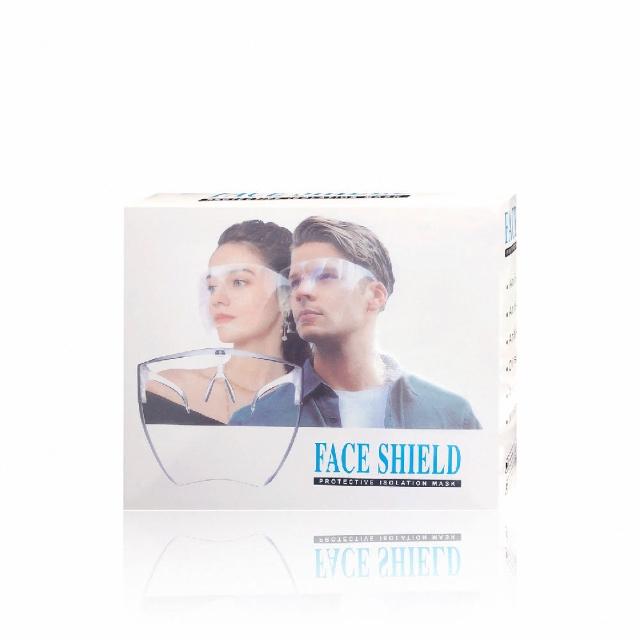 球面防護面罩-鏡框式(防護面罩 防疫 隔離 防飛沫)