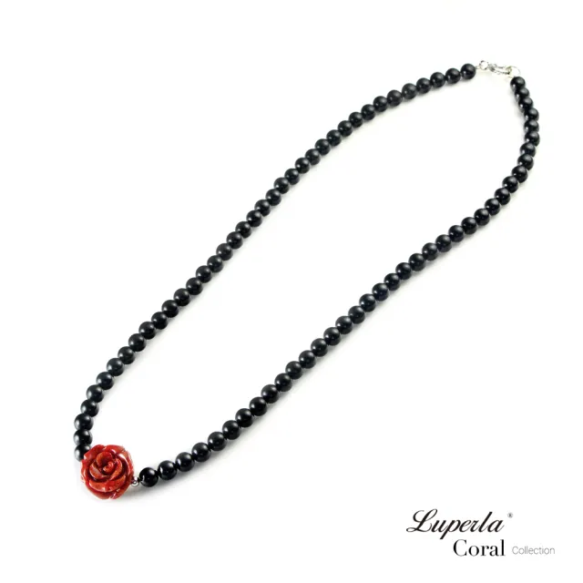 大東山珠寶 永恆瑰寶天然深海珍貴黑珊瑚項鍊925銀 珍貴黑珊瑚 Momo購物網