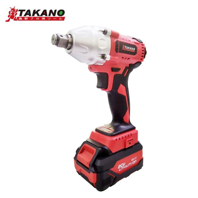 TAKANO 高野【TAKANO 高野】20V無刷鋰電衝擊板手(2電1充)