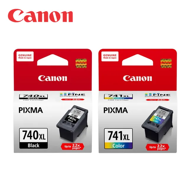 【Canon】PG-740XL+CL-741XL