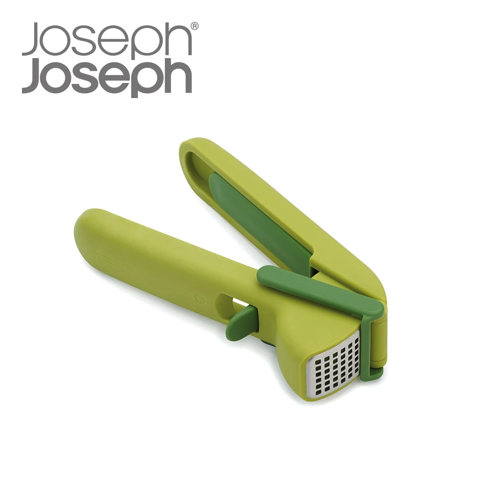 【Joseph Joseph】不沾手壓蒜器加強版(綠)
