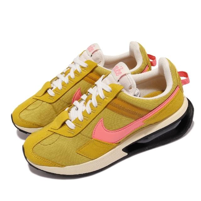 【NIKE 耐吉】休閒鞋 Air Max Pre-Day 男女鞋 氣墊 舒適 避震 車縫裝飾片 情侶穿搭 黃 粉(DH5676-300)