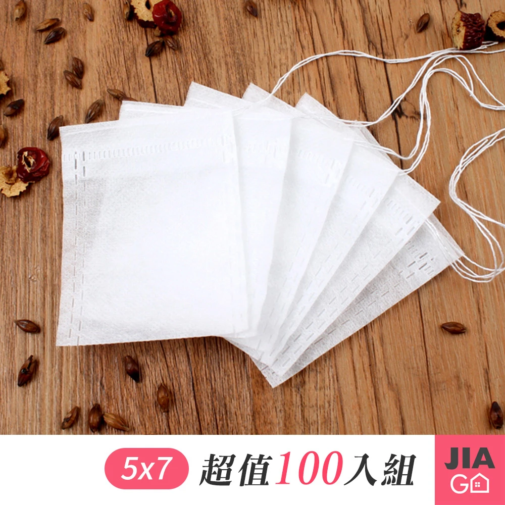 【JIAGO】茶包袋100入-小號5x7