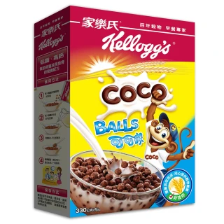 【家樂氏Kelloggs】可可球330g(早餐麥片/穀片)