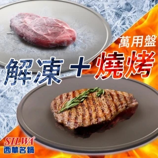 【SILWA 西華】節能冰霸極速解凍+燒烤兩用盤(台灣製造)