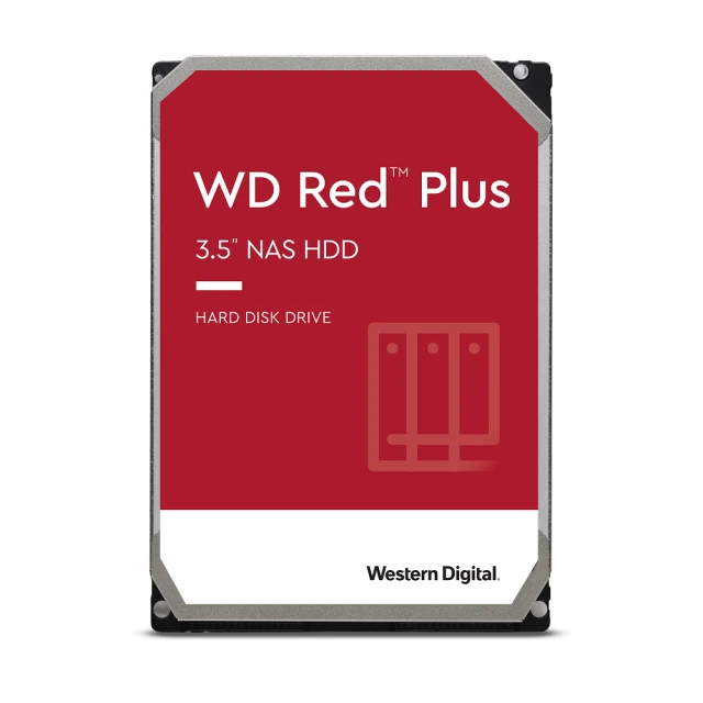 【WD 威騰】紅標 Plus 4TB NAS專用 3.5吋 SATA硬碟(WD40EFZX)