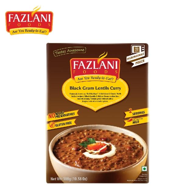 【Fazlani】印度黑扁豆咖喱風味即食調理包(250g)