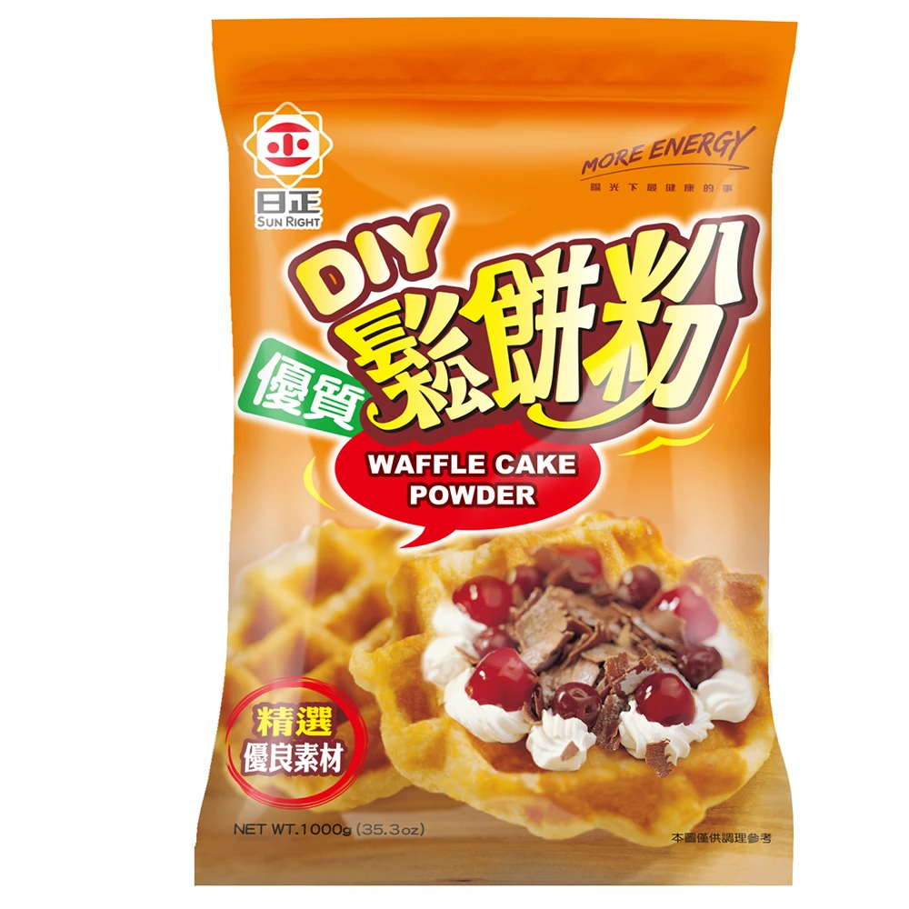 【日正食品】優質鬆餅粉(1000g)