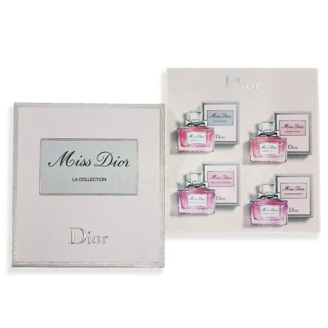 Dior 迪奧 Miss Dior 小香禮盒5mlx4入 真品平輸 Miss Dior淡香水 淡香精 花漾迪奧 漫舞玫瑰 Momo購物網