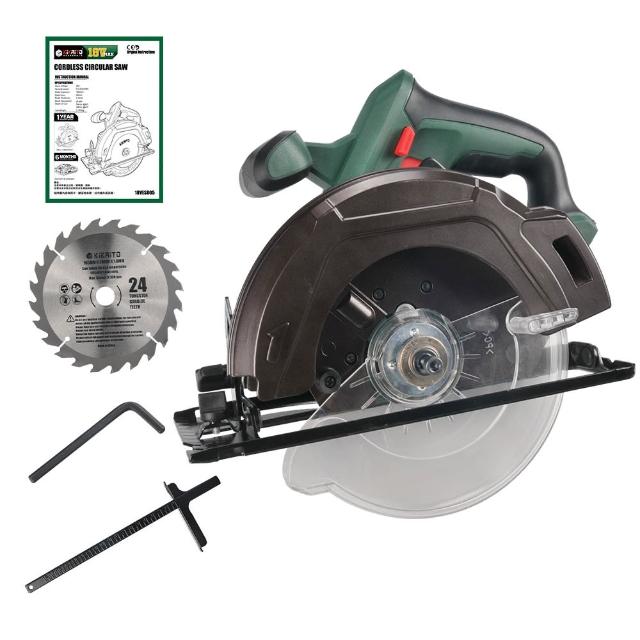 【機械堂】18V輕型電圓鋸-單機無電池(圓鋸機 E平台)