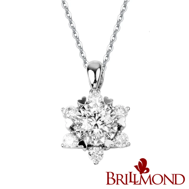 【BRILLMOND JEWELRY】閃耀璀璨GIA 50分美鑽墜(D/SI2 18K白金台+鍊)