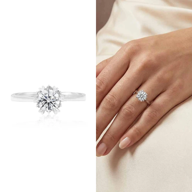 MYEZ【MYEZ】GIA 30分天然真鑽18K金鑽戒女戒婚戒 星語