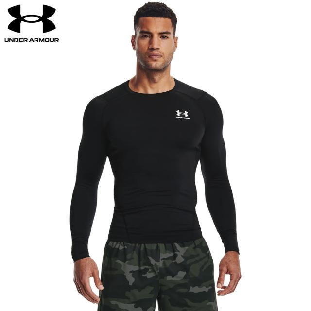 【UNDER ARMOUR】男 HG Armour長T-Shirt_1361524-001(黑)