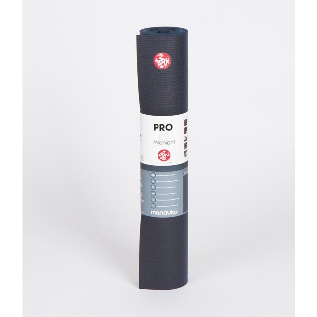 【Manduka】PROlite Mat 瑜珈墊 4.7mm - Midnight(高密度PVC瑜珈墊)