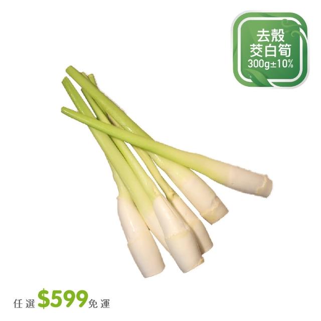 【菜霸子】任選-滿599元出貨(去殼茭白筍 300g/袋 廠商直送)