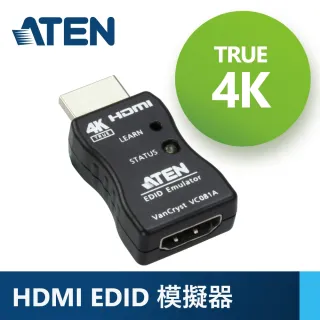 【ATEN】True 4K HDMI EDID模擬器(VC081A)