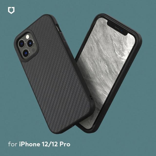 【RhinoShield 犀牛盾】iPhone 12 mini/12/12 Pro/12 Pro Max Solidsuit碳纖維紋路防摔背蓋手機保護殼