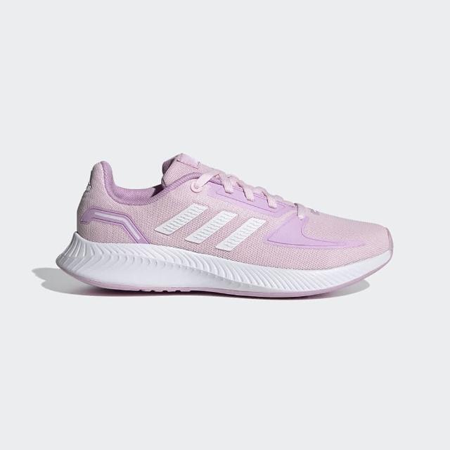 【adidas 愛迪達】ADIDAS RUNFALCON 2.0 K 粉色基本慢跑童鞋 KAORACER FY9499