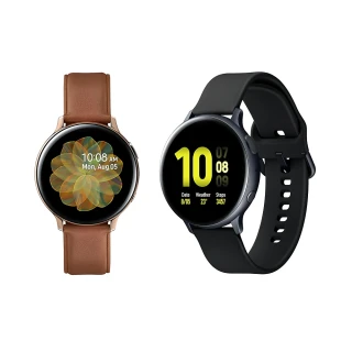 【SAMSUNG 三星】Galaxy Watch Active 2 44mm 不鏽鋼藍芽手錶(自動健身運動偵測)