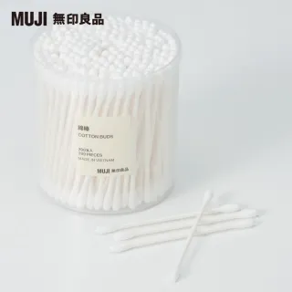 【MUJI無印良品】棉棒/補充用/200支(3入組)
