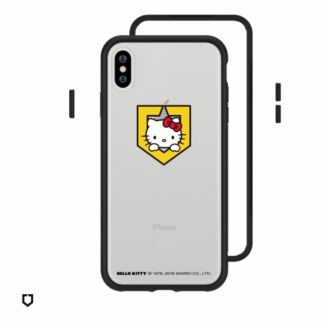 【RhinoShield 犀牛盾】iPhone X Mod NX邊框背蓋手機殼/Peek-A-Boo(Hello Kitty手機殼)