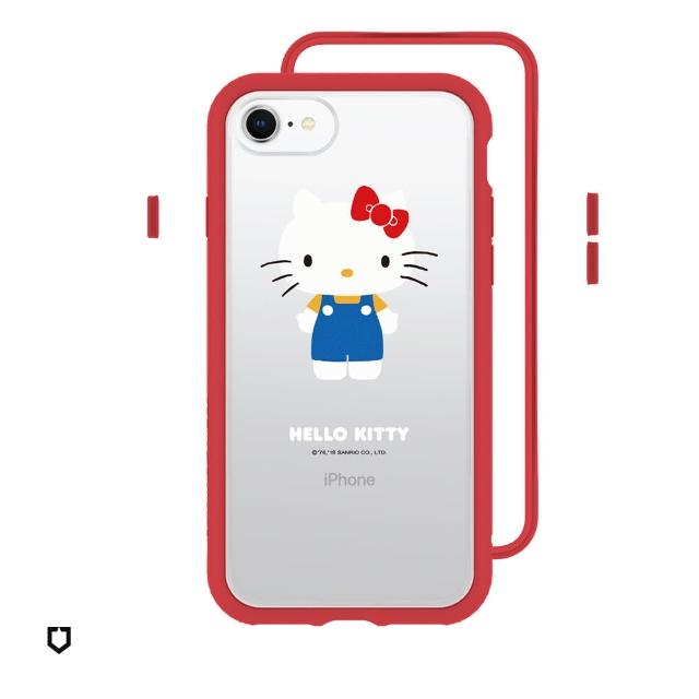 【RhinoShield 犀牛盾】iPhone SE第2代/8/7 Mod NX邊框背蓋手機殼/稍息立正老師好(Hello Kitty手機殼)