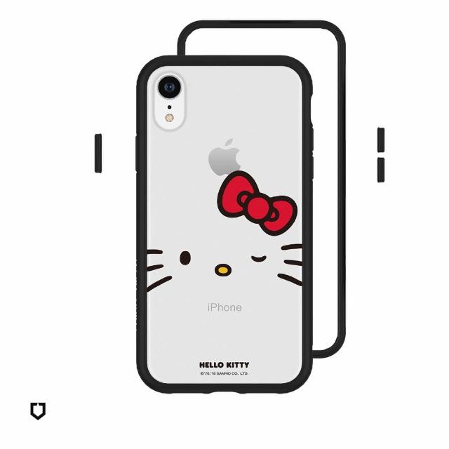 【RhinoShield 犀牛盾】iPhone 11 Pro Max Mod NX邊框背蓋手機殼/啾咪 套組(Hello Kitty手機殼)