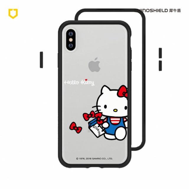 【RhinoShield 犀牛盾】iPhone 12/12 Pro Mod NX邊框背蓋手機殼/Shopping day 套組(Hello Kitty手機殼)