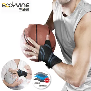 【BodyVine 巴迪蔓】MIT 超肌感貼紮護腕-中度穩固 1入 運動護具(CT-N8110)