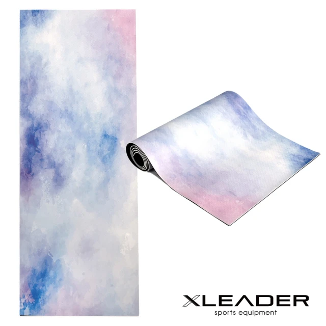 【Leader】yoga 修行者專業TPE瑜珈墊 雙面防滑6mm(梵•空靈)