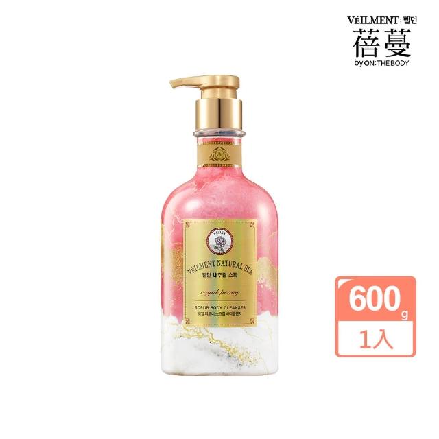 【ON THE BODY】VEILMENT SPA蜂王乳磨砂沐浴露-皇家牡丹 600g