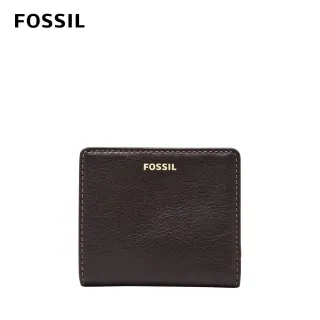 【FOSSIL】Madison 真皮經典短夾-黑色 SWL2229001