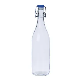 【EXCELSA】扣式密封玻璃水瓶(1L)