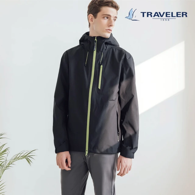 【TRAVELER 旅行者】21秋冬新品/男款-Gore-Tex Paclite防水外套_212TR110-88(防水外套)