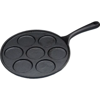 【KitchenCraft】7格煎餅鑄鐵鍋