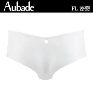 【Aubade】密戀蕾絲平口褲-白FL(白)